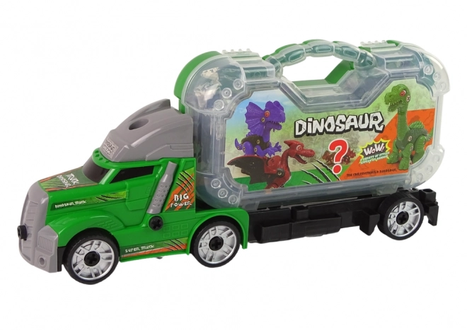 Čelovka s dinosaury pro montáž s vrtačkou
