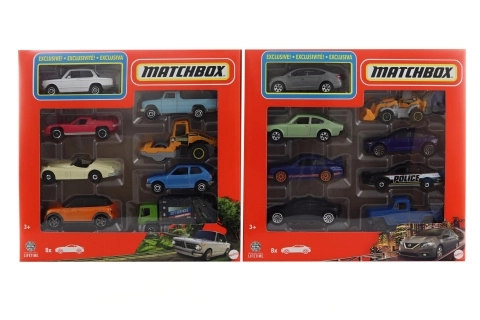 Sada 8 angličáků Matchbox