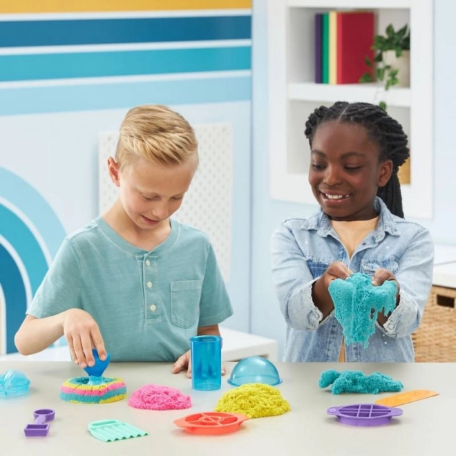 Kinetic sand ultimátní sada písku s nástroji