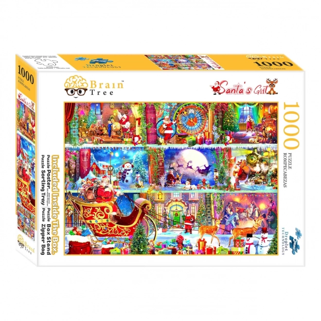 Puzzle Brain Tree Santovy dárky