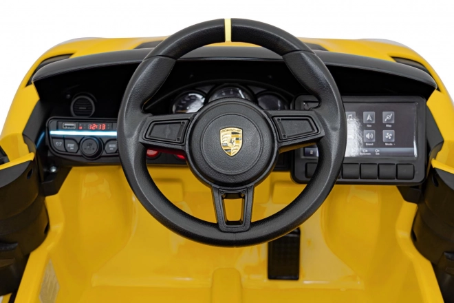 Dětské auto Porsche 718 – Žluté