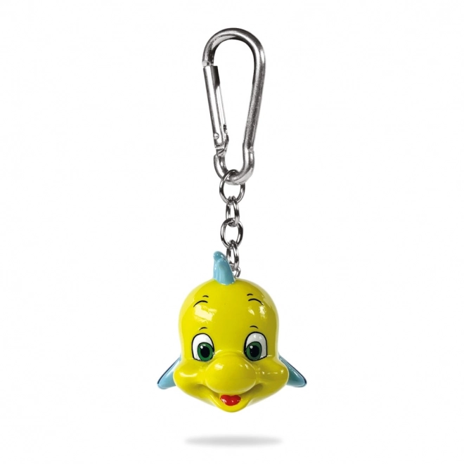 3D klíčenka Malá mořská víla s Floundrem