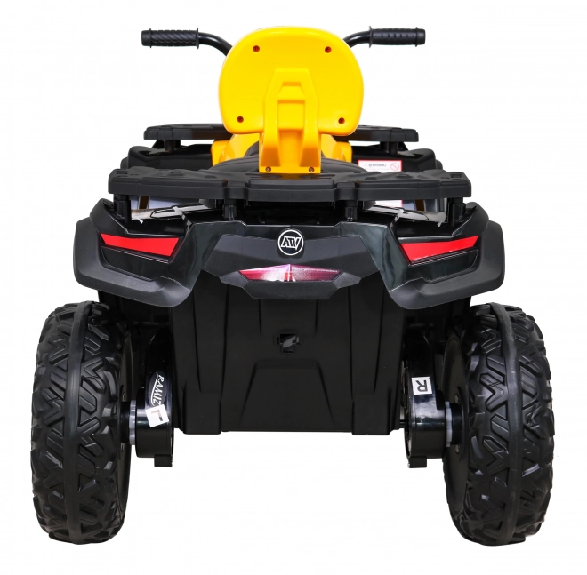 Čtyřkolka XT-Speed pro děti žlutá + 4x4 + EVA + pomalý start + rádio MP3 + LED dioda
