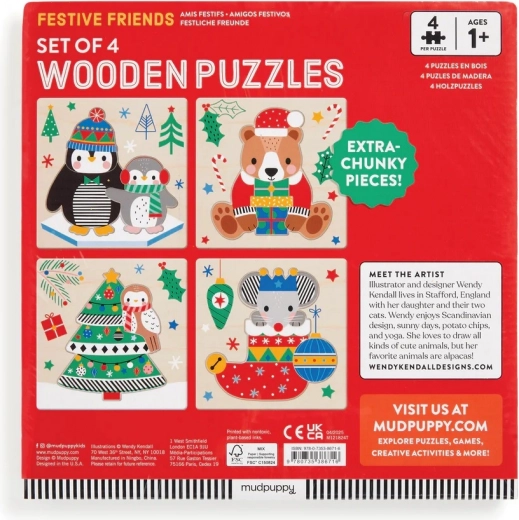 4 vánoční motivy v jednom balení