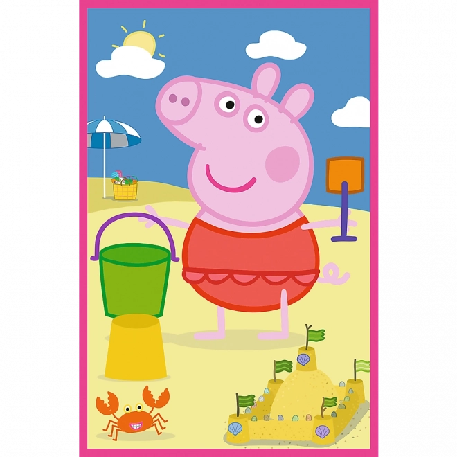 Puzzle 3x50 Peppa Pig - Síla přátelství