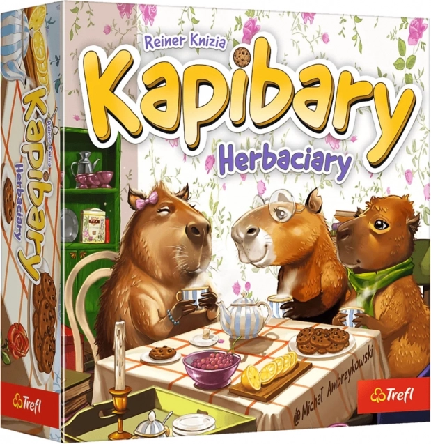 Kapibary Herbaciary – rodinná stolní hra TREFL