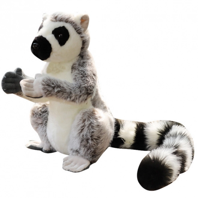 Plyšový lemur šedý 28 cm