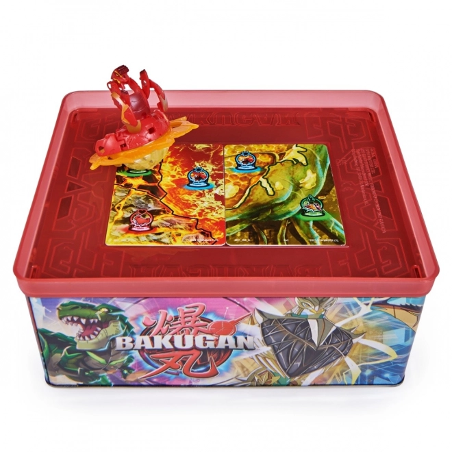 Bakugan sběratelská plechovka figurky