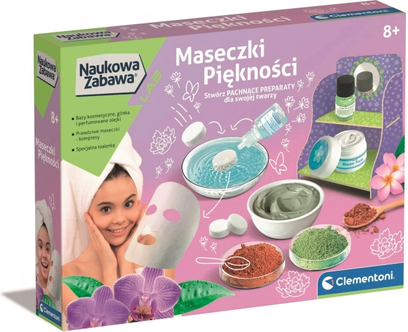 Naukowa Zabawa DIY – kosmetické masky CLEMENTONI