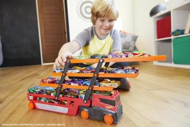 Mega Transporter Hot Wheels 50. výročí