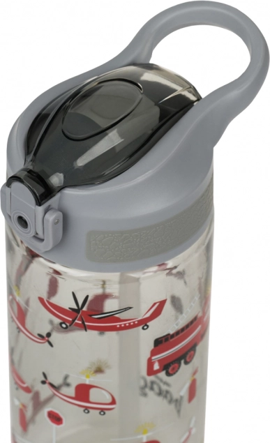 Tritanová láhev na pití s brčkem Záchranáři 500 ml