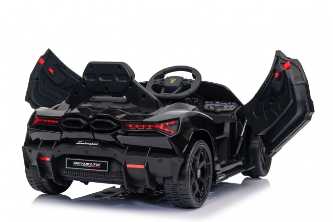 Dětské elektrické auto Lamborghini Revuelto černé