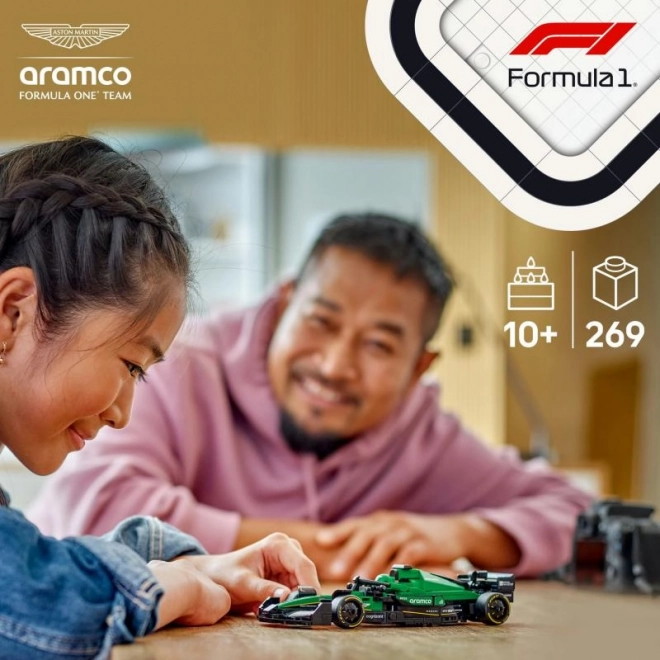 Kolekce LEGO Speed Champions Aston Martin Aramco F1 AMR24