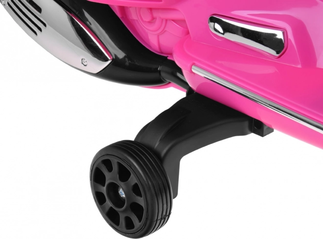 Elektrický skútr Vespa GTS Super pro děti – Bílá