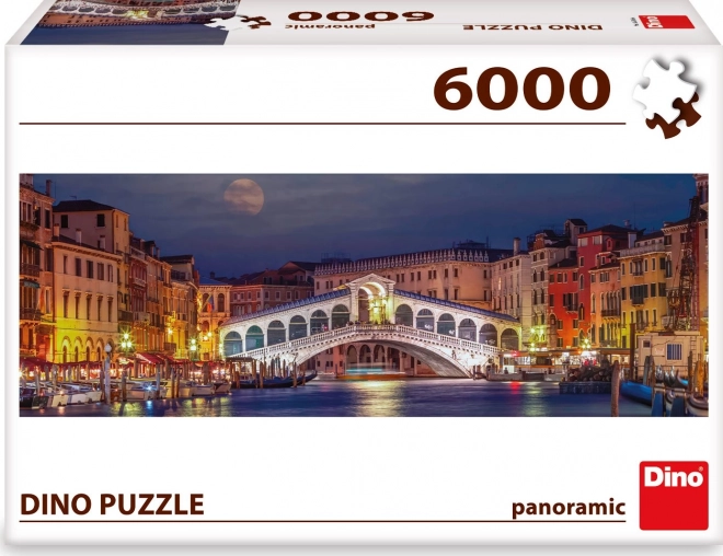 DINO Panoramatické puzzle Most Rialto 6000 dílků