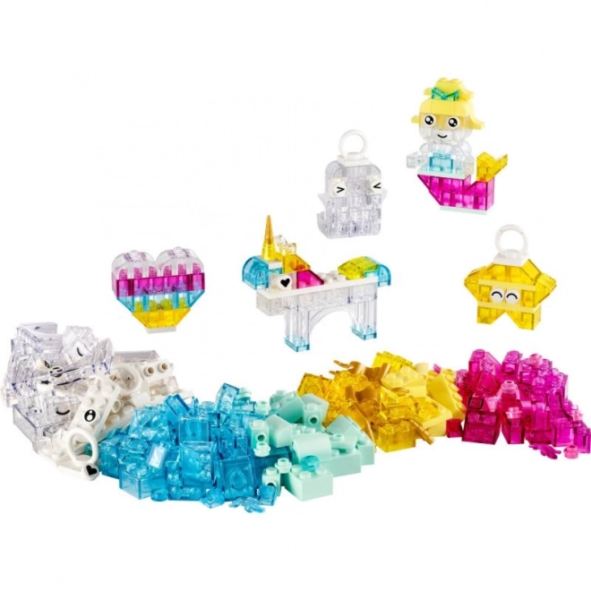 Lego Classic Kouzelná průhledná krabička