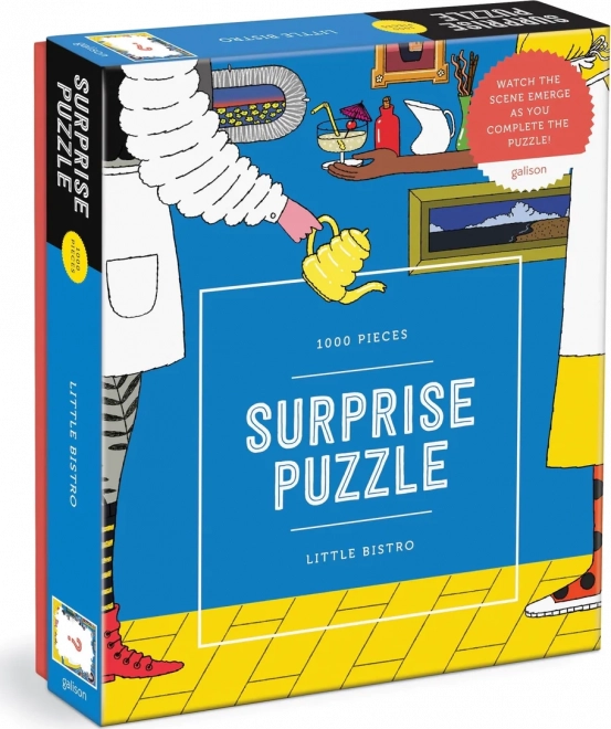 GALISON Surprise puzzle Malé bistro 1000 dílků