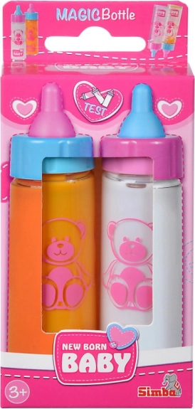 magické lahvičky pro panenky new born baby – sada 2 ks