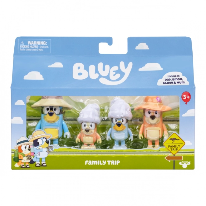 Figurky Bluey Rodinný Výlet