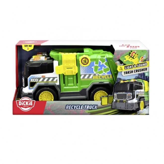 A.S. Popelářské auto zelené 30 cm