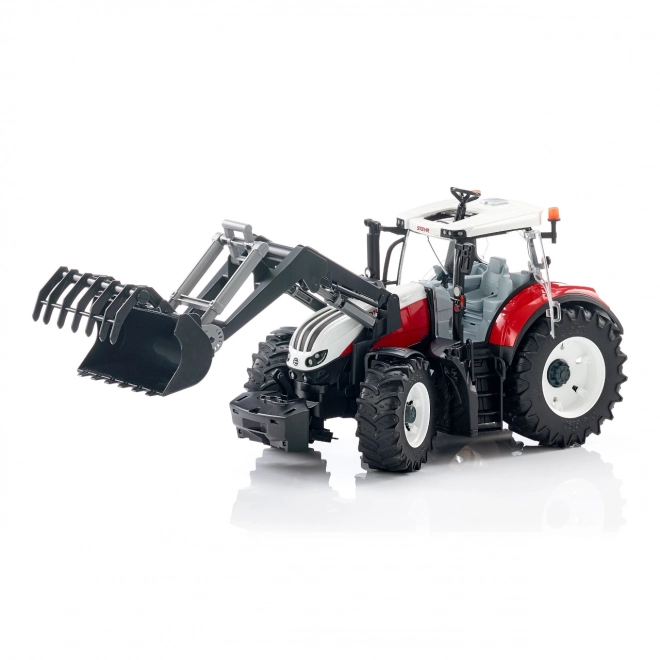Bruder traktor Steyr Terrus CVT s čelním nakladačem
