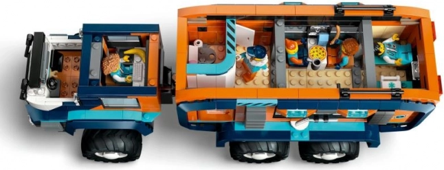 LEGO City Nákladní Auto s Laboratoří pro Polární Průzkumníky