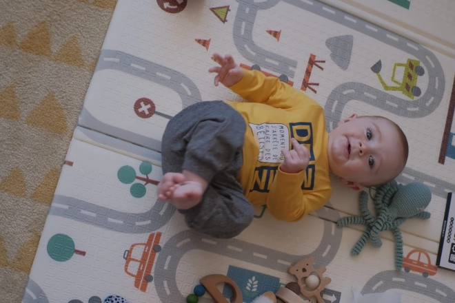 Asalvo Hrací podložka PLAY MAT XXL 200*180cm FUNMAT S