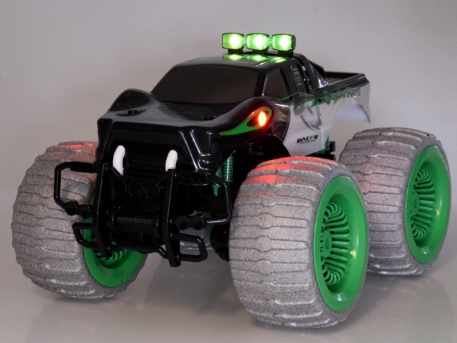 Obrovské auto Monster Snake 4x4 hudba světla drift 360st. dálkový ovladač