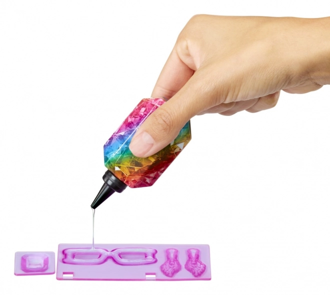 Rainbow High kreativní krystaly panenka - Amaya Raine