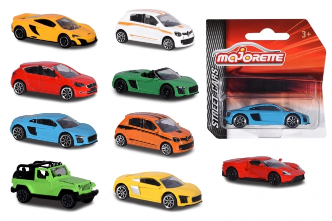 Majorette Street Cars, kovové autíčka
