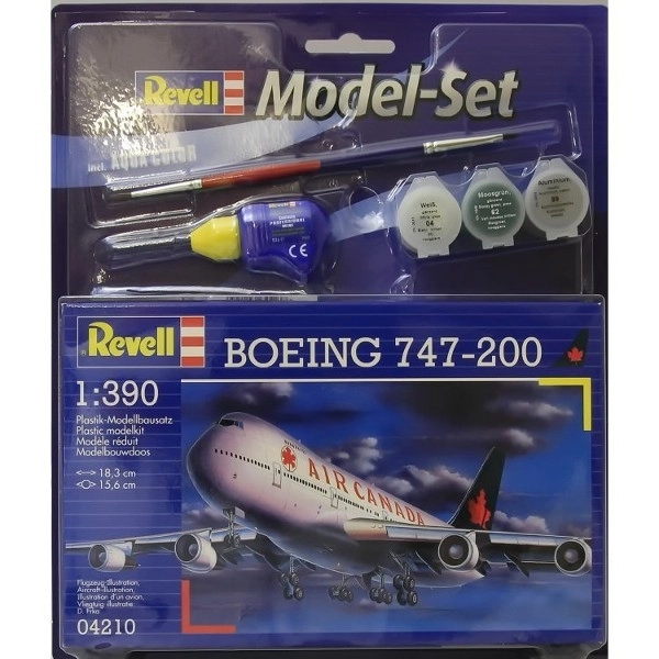 Modelářská sada boeing 747-200 v měřítku 1:390