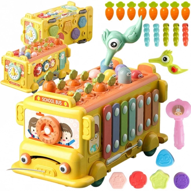 Interaktivní autobus Montessori 6v1