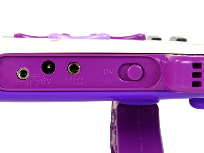 Elektrická klavírní klávesnice pro děti růžová USB MP3 poznámky