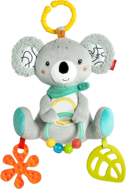 Aktivní plyšová koala s kousátkem a zrcátkem DoBabyDoo