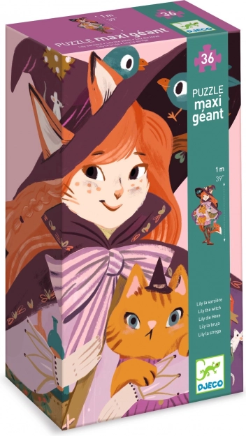 Obří Puzzle Čarodějka Lily od Djeco