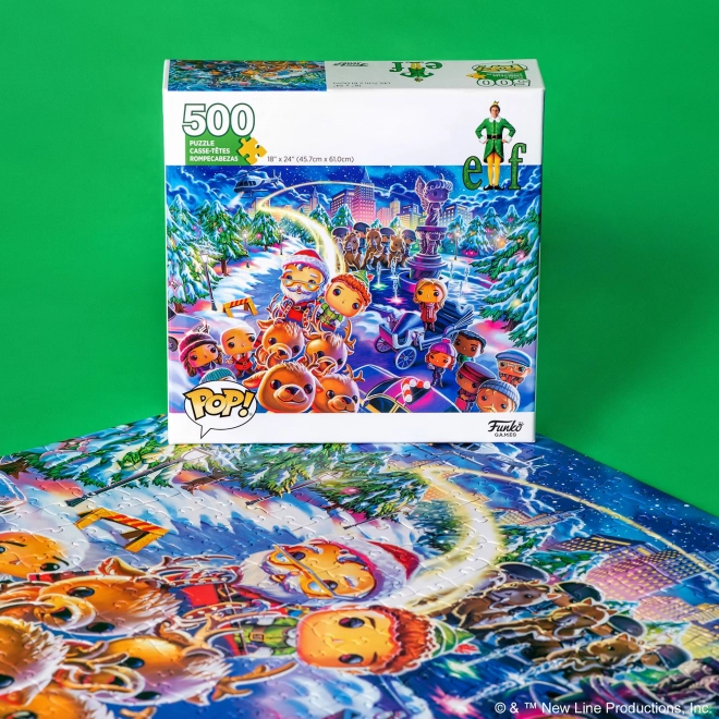Puzzle Vánoční skřítek 500 dílků