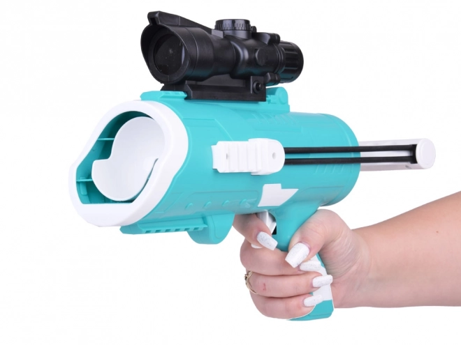 Sada 6v1 na sněhové koule s pistolí a formami pro děti