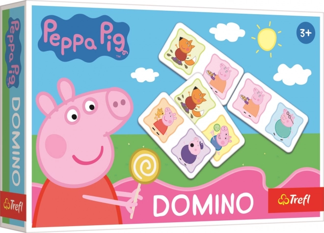 Papírové domino Prasátko Peppa