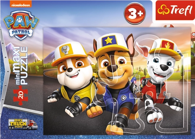 Puzzle Tlapková patrola miniMAXI 20 dílků