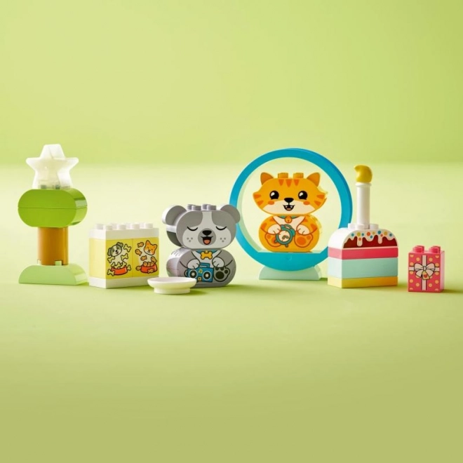 LEGO DUPLO 10977 Moje první štěně a koťátko s odgény zvuky