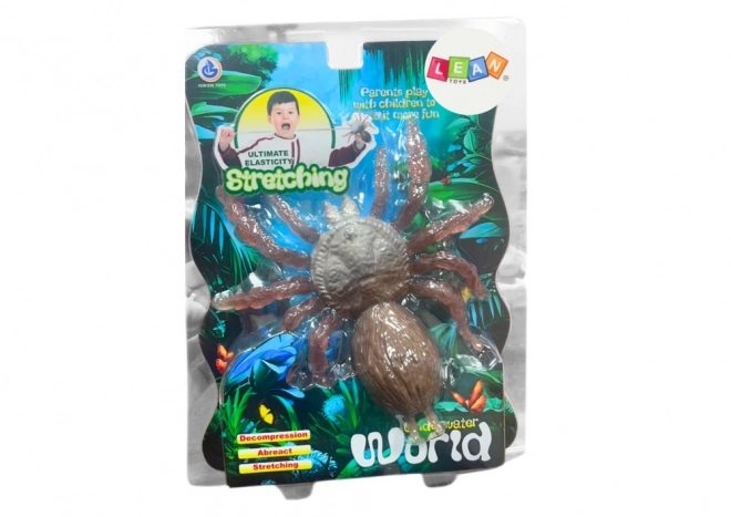 Pavouk Stretch Figurka Stretch Toy Brown