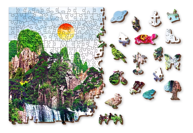 Oboustranné puzzle 2v1