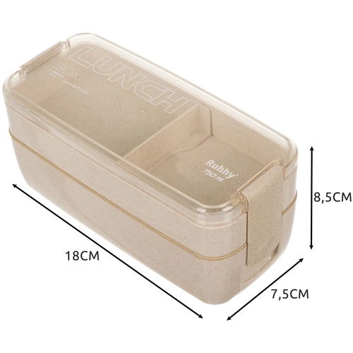 Snídaňový box - svačinový box 750ml Ruhhy 24528