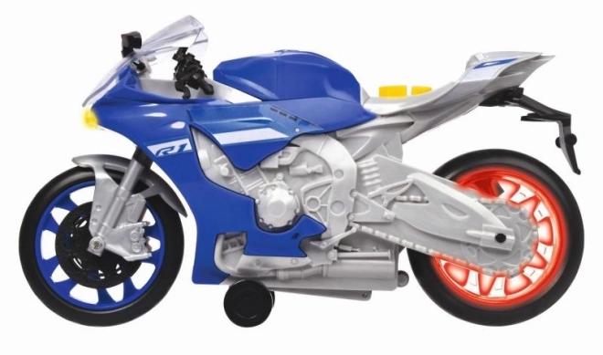 Hračka motocykl Yamaha R1 se světelnými efekty
