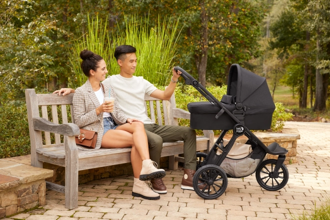 BabyJogger CITY ELITE 2 set 2v1 (kočárek+korba) STONE GREY