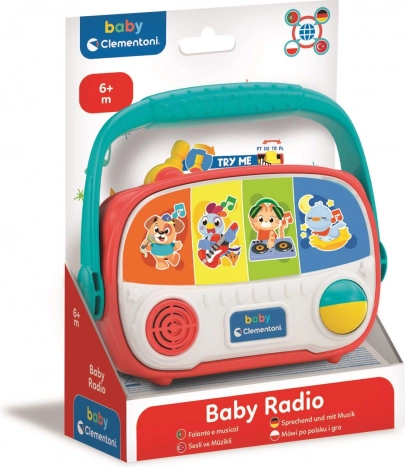 Mluvící dětské rádio CLEMENTONI
