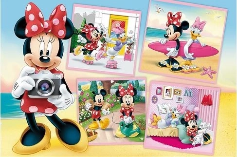 Puzzle 60 prvků Okouzlující Minnie