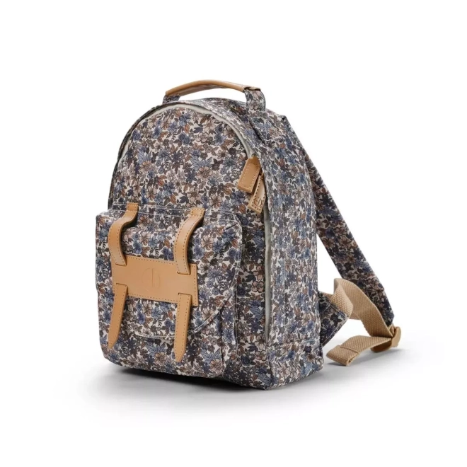 Elodie Details - Batoh na záda MINI - Nordic Woodland – Modrá zahrada