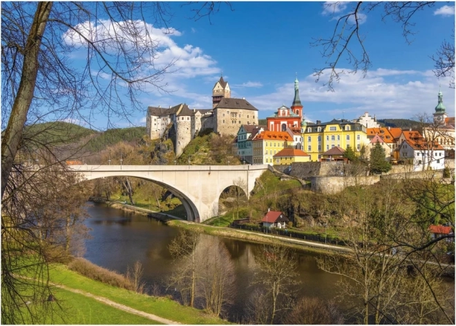 Puzzle Hrad Loket 1000 Dílků
