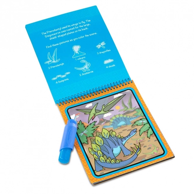 Vodní omalovánky dinosaurů - WaterWow